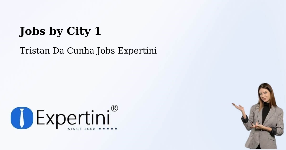 City Jobs in Tristan Da Cunha - Expertini